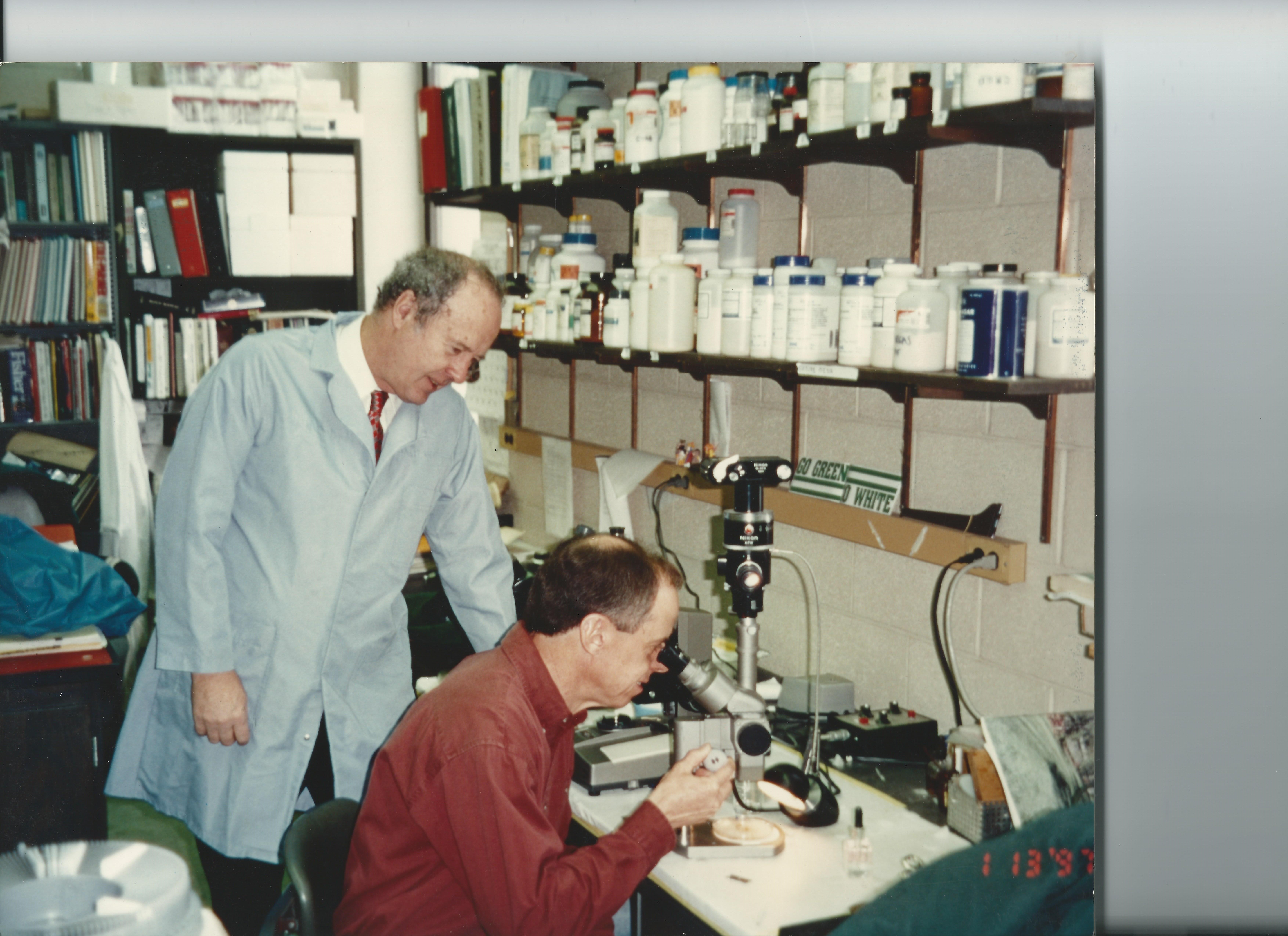 Dr. Vargas & Ron Detwiler 1997